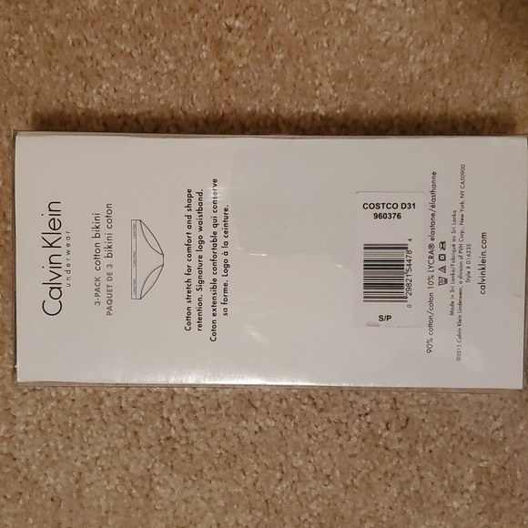 Brand new 3 pack bikini Calvin Klein size small - Picture 2 of 2